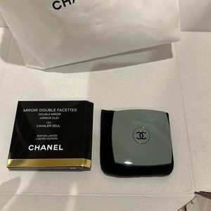 Chanel cavalier seul green mirror